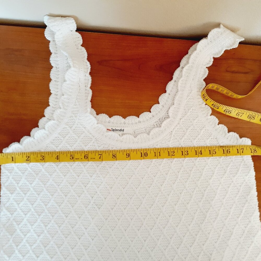Splendid Sonia Crochet Sweater Tank NWT - Picture 9 of 13